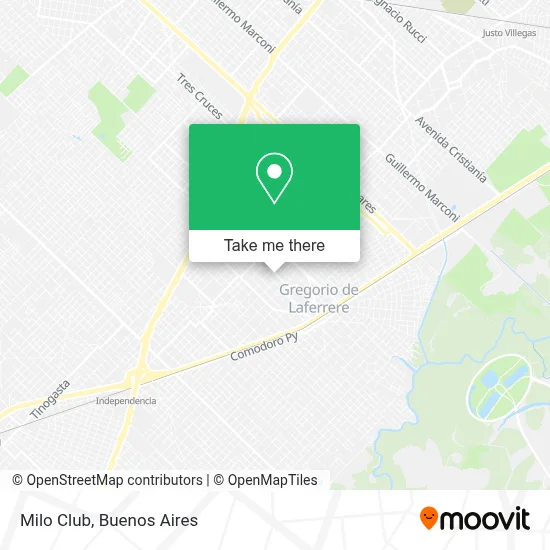 Milo Club map