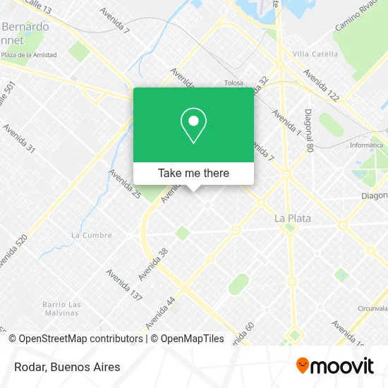 Rodar map