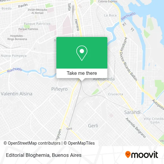 Editorial Bloghemia map