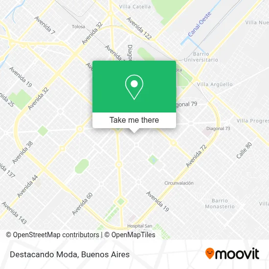Destacando Moda map