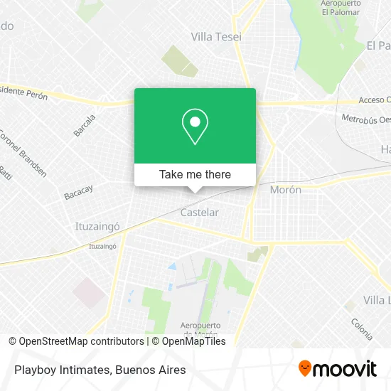 Playboy Intimates map