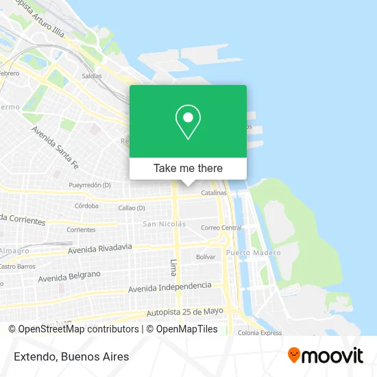 Extendo map