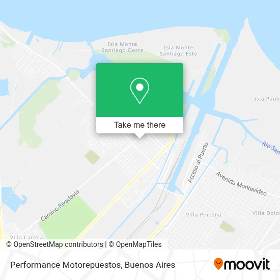 Performance Motorepuestos map