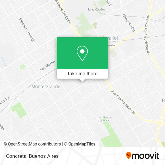 Concreta map