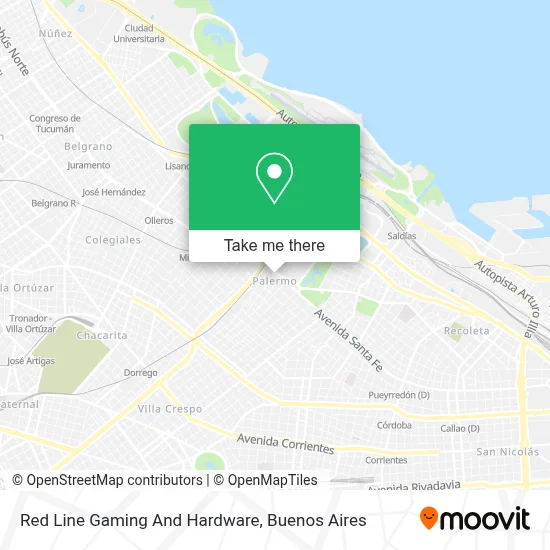 Red Line Gaming And Hardware map