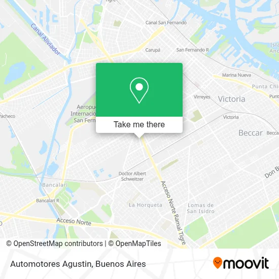 Automotores Agustin map