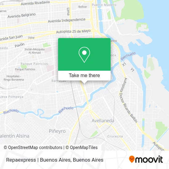Repaexpress | Buenos Aires map