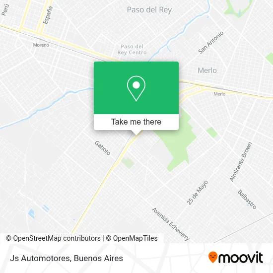 Js Automotores map