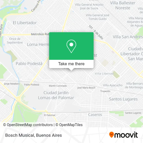 Bosch Musical map