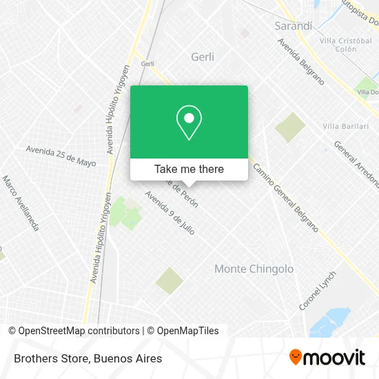 Brothers Store map