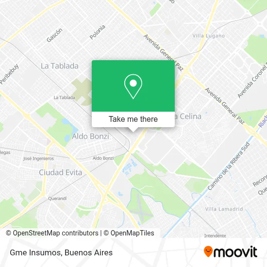 Gme Insumos map
