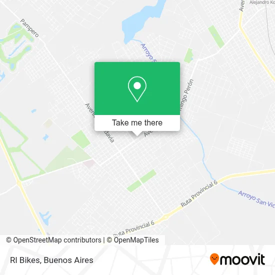 Rl Bikes map