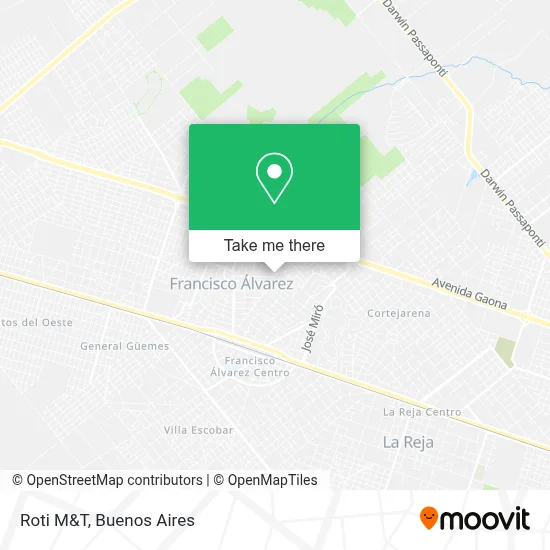 Roti M&T map