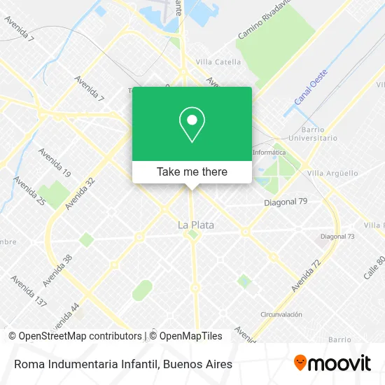 Roma Indumentaria Infantil map
