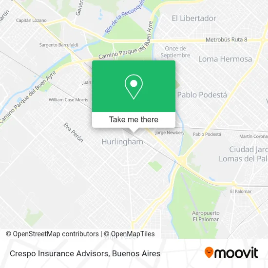 Crespo Insurance Advisors map