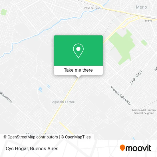 Cyc Hogar map