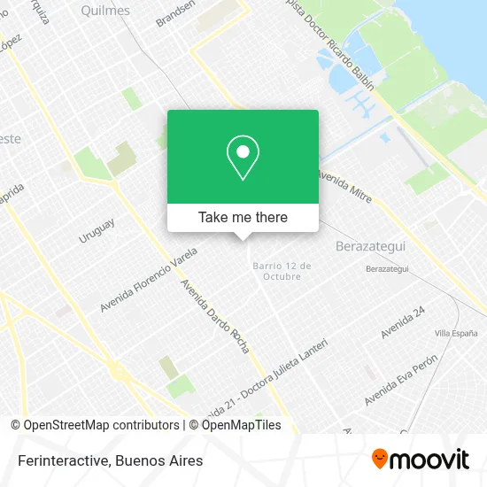 Ferinteractive map