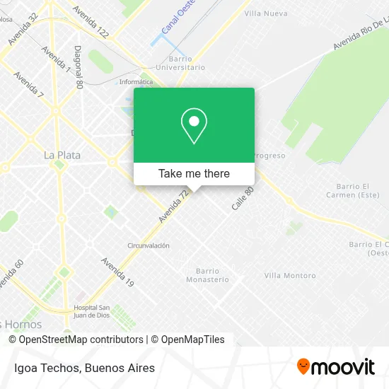 Igoa Techos map