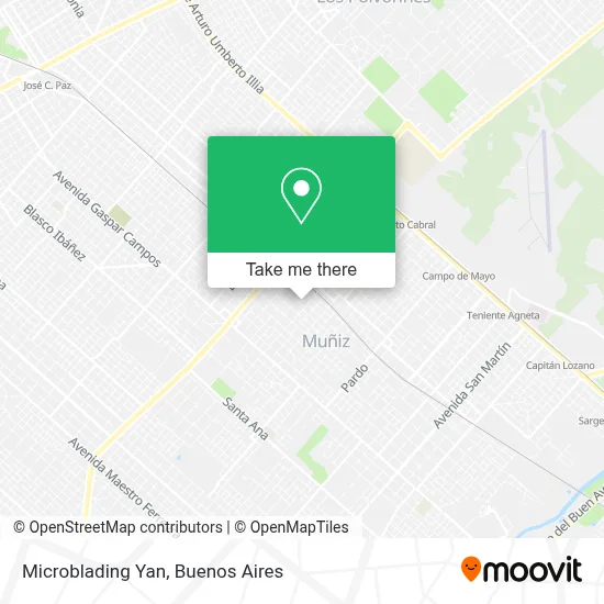 Microblading Yan map