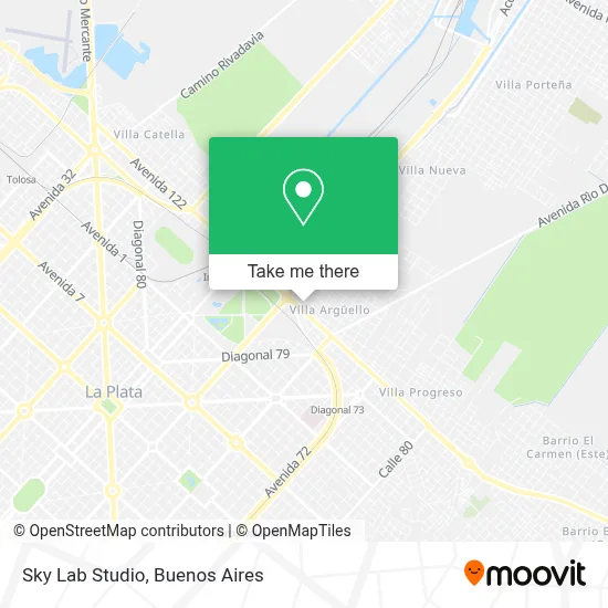 Sky Lab Studio map