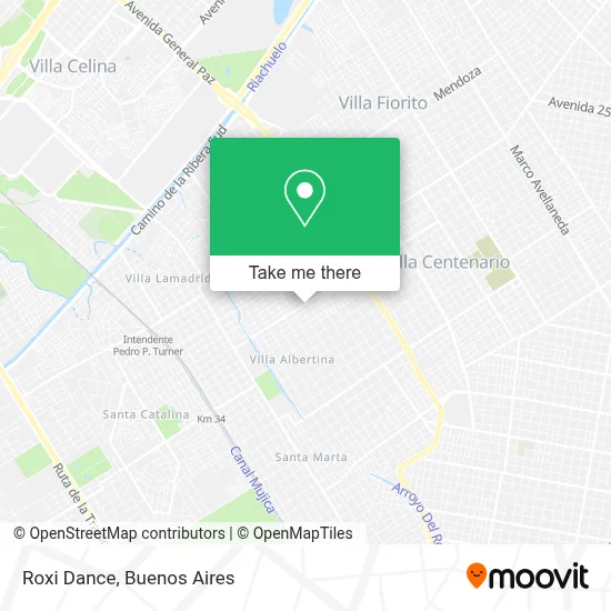 Roxi Dance map