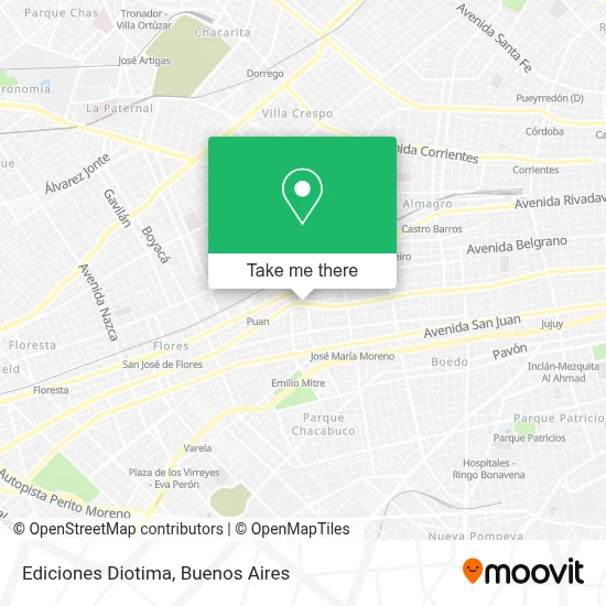 Ediciones Diotima map