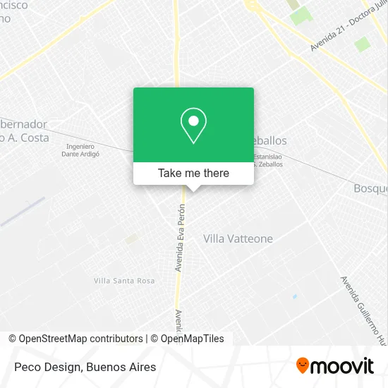 Peco Design map
