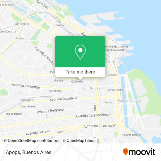 Apops map