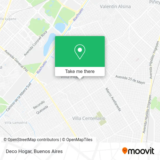 Deco Hogar map