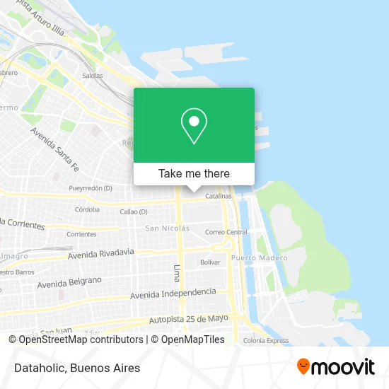Dataholic map