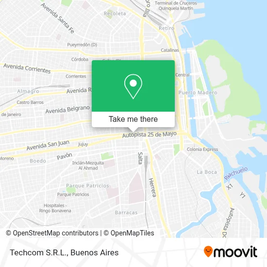 Techcom S.R.L. map