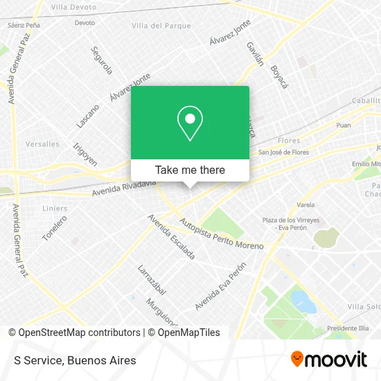 S Service map