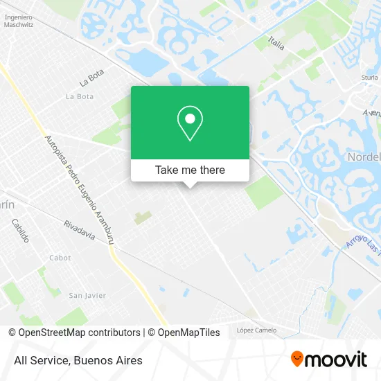 All Service map