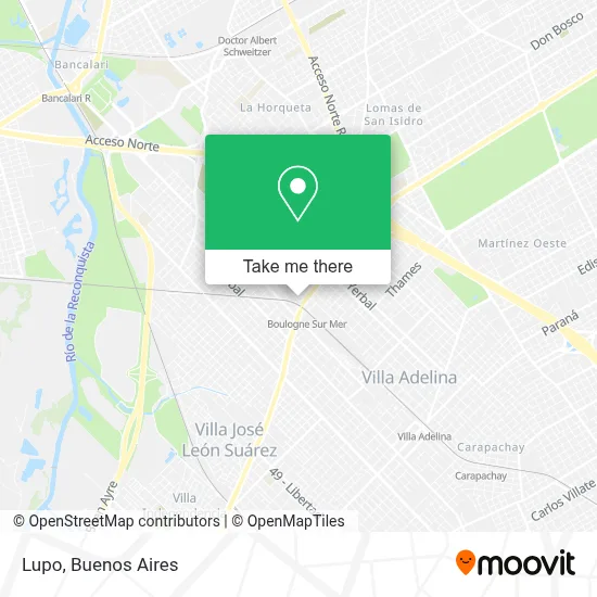 Lupo map