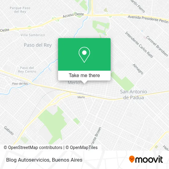 Blog Autoservicios map