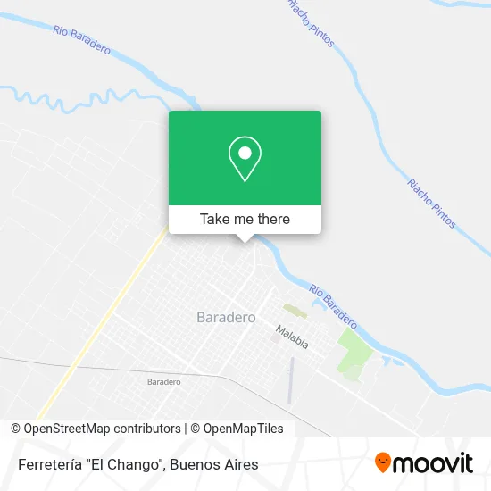 Ferretería "El Chango" map