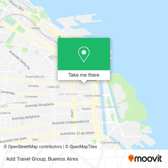 Add Travel Group map