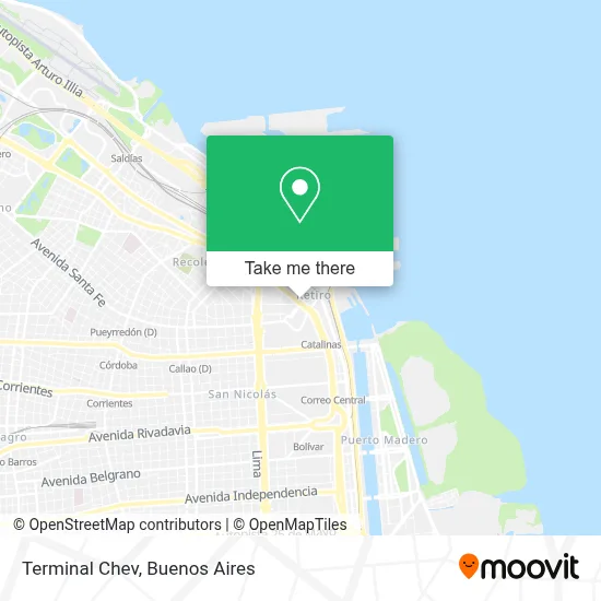 Terminal Chev map