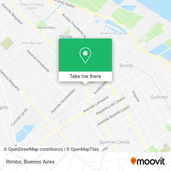 Rimbo map