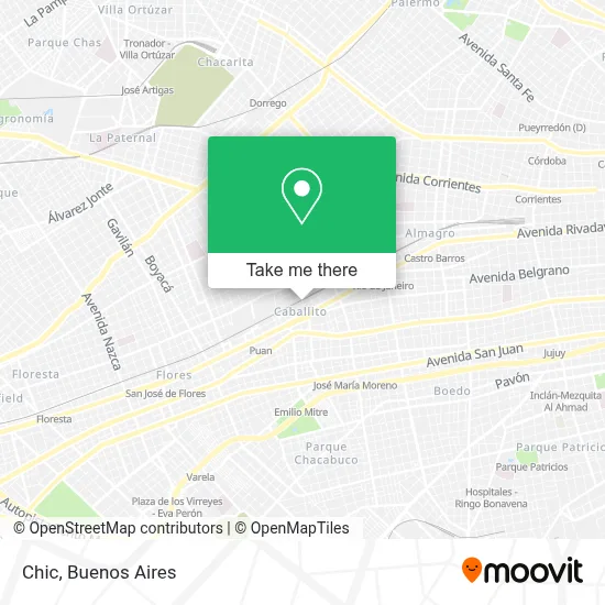 Chic map