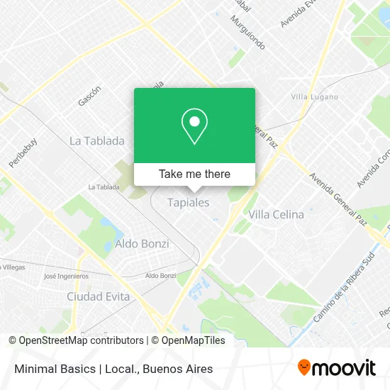 Minimal Basics | Local. map