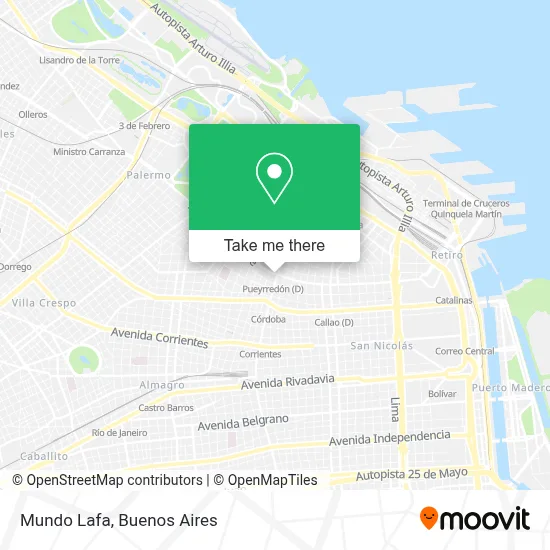 Mundo Lafa map