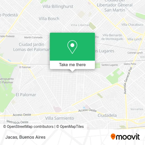 Jacas map