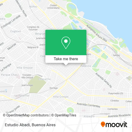 Estudio Abadi map