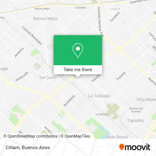Citlam map