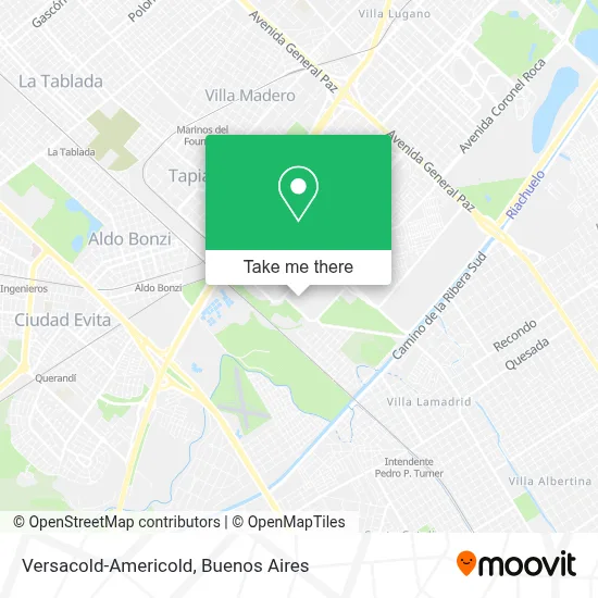 Versacold-Americold map