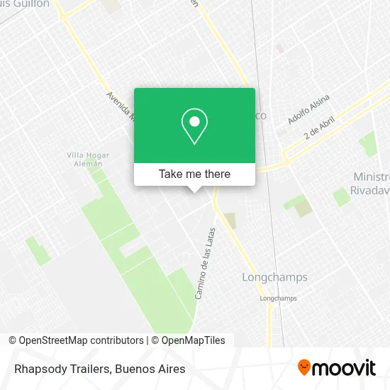 Rhapsody Trailers map