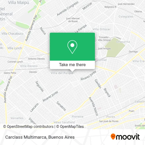 Carclass Multimarca map