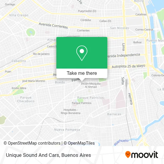 Unique Sound And Cars map