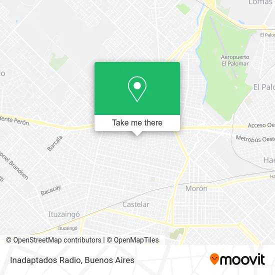 Inadaptados Radio map